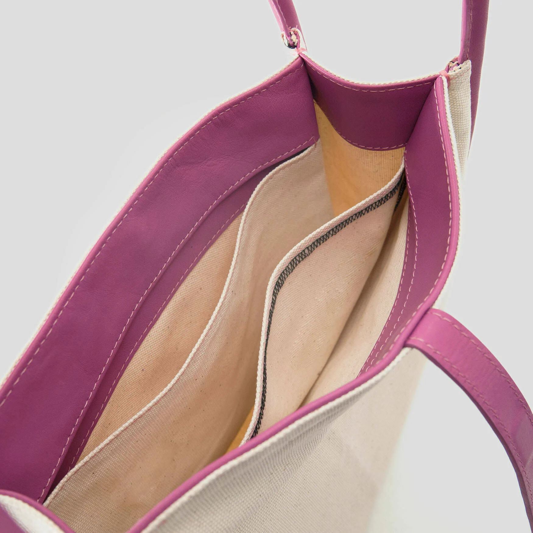 Eternity 37 - Ecru canvas/ Fuchsia - Image 7